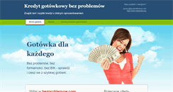 Desktop Screenshot of bezproblemow.com